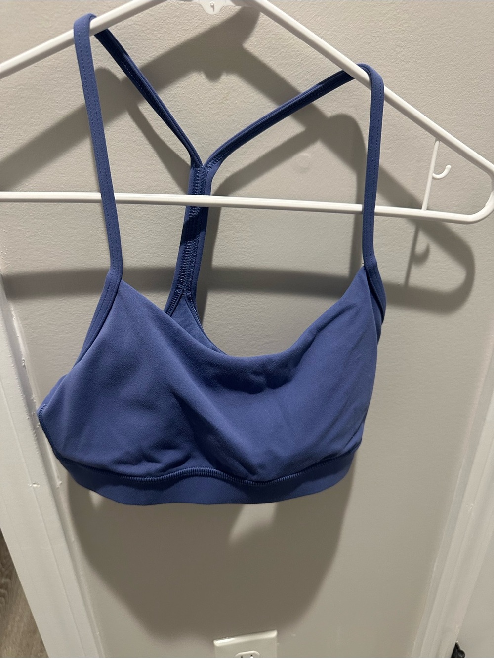 lululemon athletica Blue Strappy Racerback Sports Bra